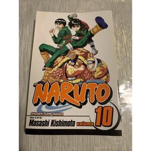 Naruto, Vol. 10 - Paperback By Masashi Kishimoto Shonen Jump Manga
